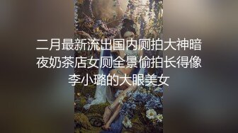 二月最新流出国内厕拍大神暗夜奶茶店女厕全景偷拍长得像李小璐的大眼美女