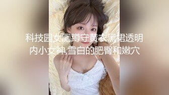 科技园女厕蹲守黄衣黑裙透明内小女神,雪白的肥臀和嫩穴