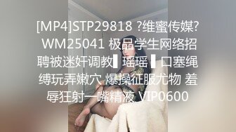 [MP4]STP29818 ?维蜜传媒? WM25041 极品学生网络招聘被迷奸调教▌瑶瑶 ▌口塞绳缚玩弄嫩穴 爆操征服尤物 羞辱狂射一嘴精液 VIP0600