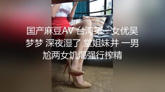 国产麻豆AV 台湾第一女优吴梦梦 深夜湿了 堂姐妹井 一男尬两女饥渴强行榨精