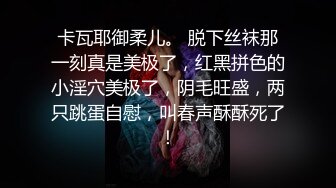 卡瓦耶御柔儿。 脱下丝袜那一刻真是美极了，红黑拼色的小淫穴美极了，阴毛旺盛，两只跳蛋自慰，叫春声酥酥死了！