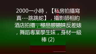 2000一小時，【私房拍攝寫真---跳跳蛇】，攝影師相約酒店拍攝，極品眼鏡妹反差婊，舞蹈專業學生妹，身材一級棒 (2)