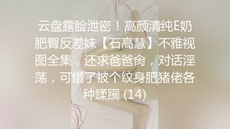 云盘露脸泄密！高颜清纯E奶肥臀反差妹【石高慧】不雅视图全集，还求爸爸肏，对话淫荡，可惜了被个纹身肥猪佬各种蹂躏 (14)