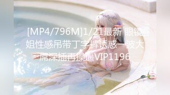 [MP4/796M]1/21最新 眼镜姐性感吊带丁字裤诱惑一波大屌深插再操逼VIP1196