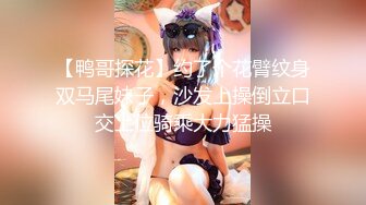 【鸭哥探花】约了个花臂纹身双马尾妹子，沙发上操倒立口交上位骑乘大力猛操