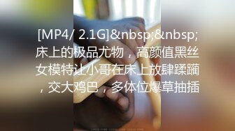 [MP4/ 2.1G]&nbsp;&nbsp;床上的极品尤物，高颜值黑丝女模特让小哥在床上放肆蹂躏，交大鸡巴，多体位爆草抽插