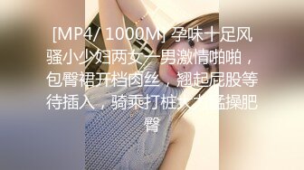 [MP4/ 1000M] 孕味十足风骚小少妇两女一男激情啪啪，包臀裙开档肉丝，翘起屁股等待插入，骑乘打桩大力猛操肥臀